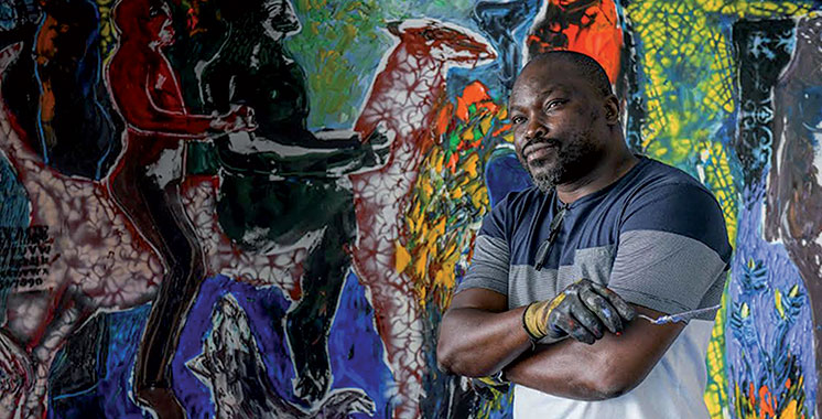 «Valeurs humaines », exposition de Soly Cissé à la Galerie 38 de Casablanca