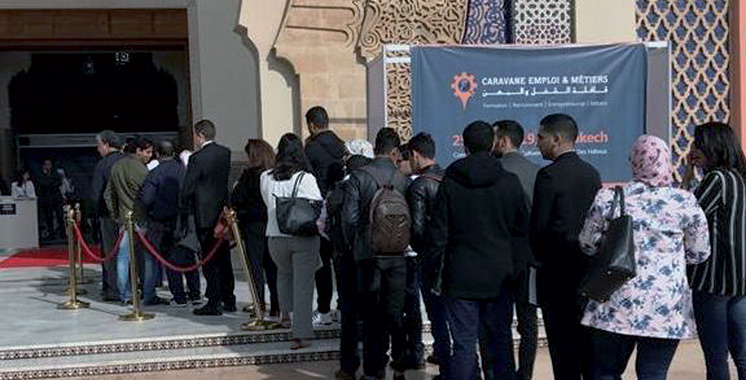 Caravane emploi et métiers : Plus de 10.000 visiteurs attendus à Rabat
