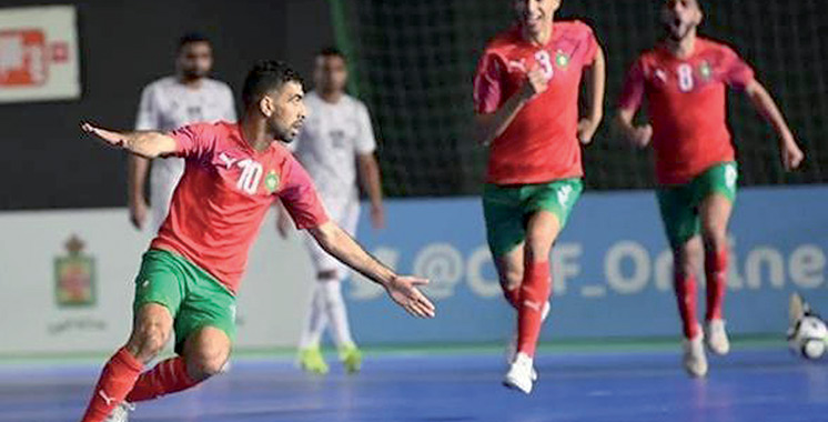 Futsal : La sélection marocaine dans le top ten mondial