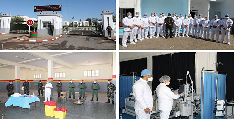 Dans les coulisses des hôpitaux de campagne de Nouaceur et Benslimane