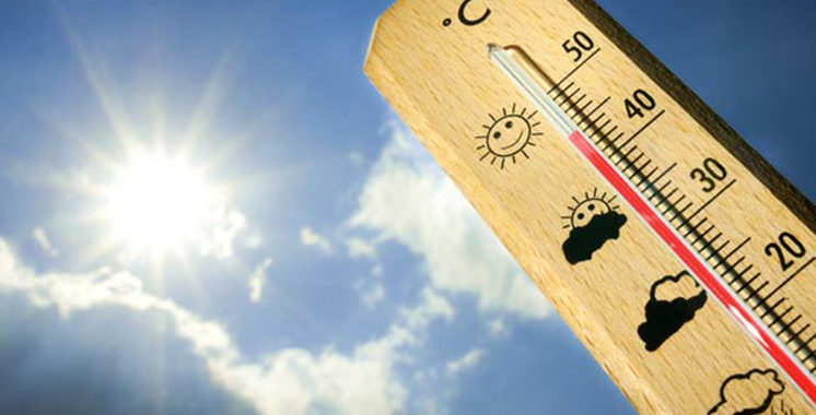 Alerte Météo : Vague de chaleur du mercredi au samedi avec des températures allant jusqu’à 45°C