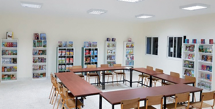 Grâce à la Fondation Al Omrane : L’école publique Sidi Abdellah se dote d’une nouvelle bibliothèque