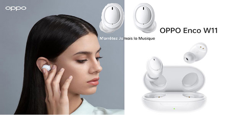 OPPO Enco W11: Des écouteurs intra-auriculaires à la fine pointe de la technologie