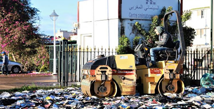 Lutte contre le piratage : Destruction à Rabat d’une grande quantité de CD et DVD