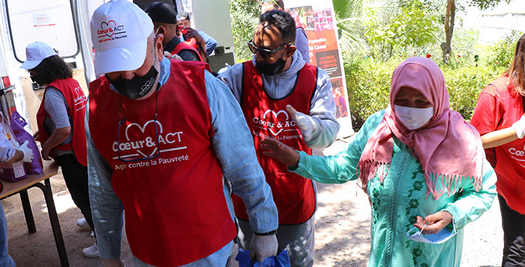Pour sa nouvelle action philanthropique : Cœur & ACT Maroc collecte 300.000 DH pour distribuer 1200 colis alimentaires