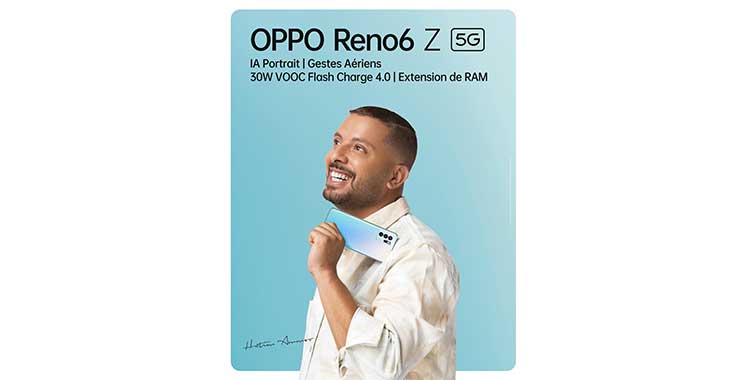 OPPO officialise la commercialisation du Reno6 Z 5G