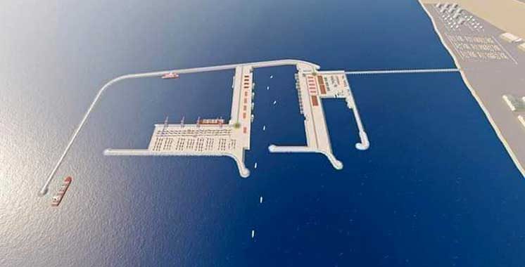 Port Dakhla-Atlantique : Le projet sort de terre et entre  dans la phase d’exécution