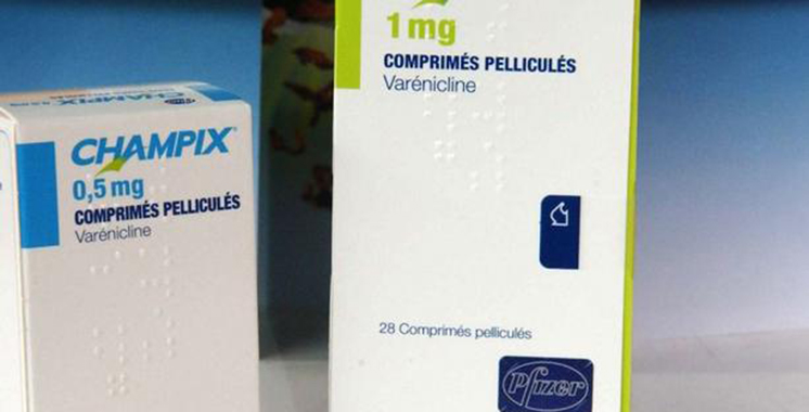 Servage tabagique : Rappel des lots du médicament Champix sur le marché national