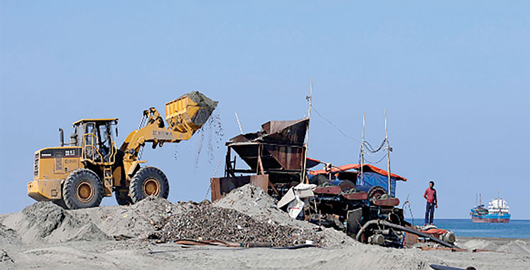 Guelmim-Oued Noun  : 27 autorisations d’extraction de matériaux de construction délivrées en 2021