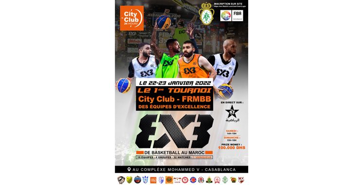 City Club organise le 1er tournoi de basketball 3X3
