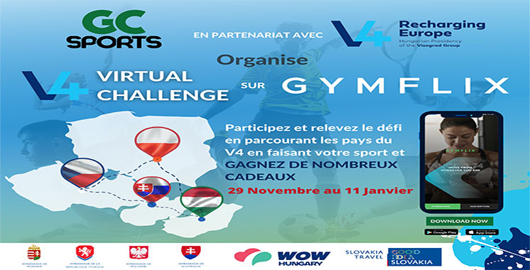 Près de 7.000 participants au V4 virtual Challenge