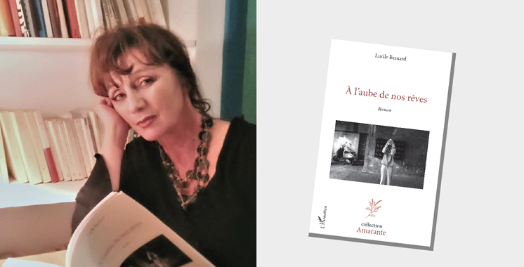 Signature du roman «A l’aube de nos rêves» de l’écrivaine française Lucile Bernard à Marrakech
