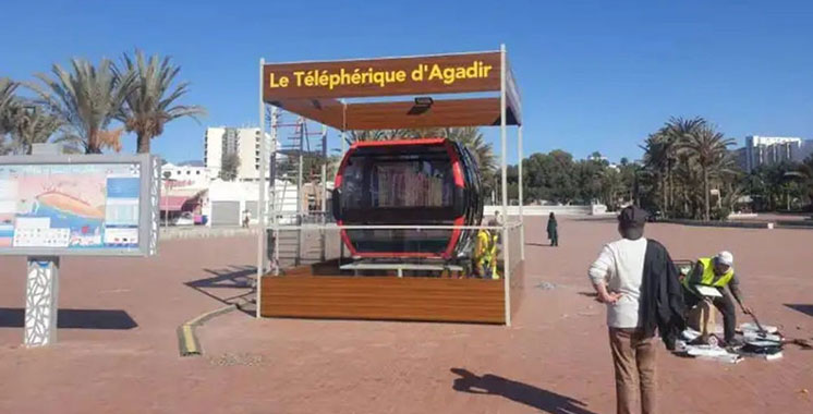 Téléphérique d’Agadir : La mise en service prévue début juillet prochain