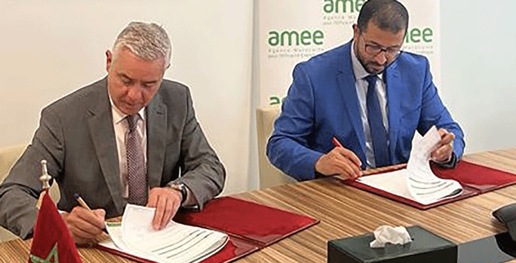 توقيع اتفاقية شراكة بين CCIS في الرباط سلا القنيطرة و AMEE