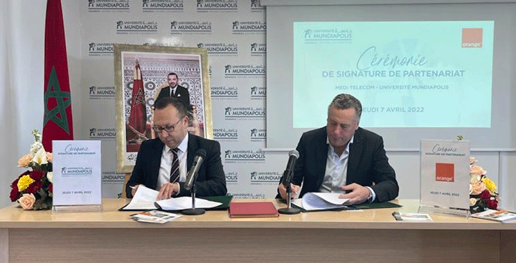 لدعم ريادة الأعمال: جامعة مونديابوليس توقع اتفاقية شراكة مع أورنج المغرب