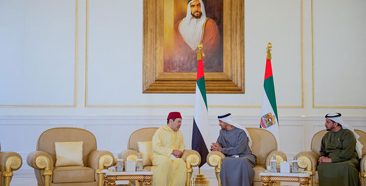 SAR le Prince Moulay Rachid représente SM le Roi à la présentation des condoléances suite au décès de SA Cheikh Khalifa Ben Zayed Al Nahyane