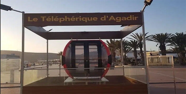 Le téléphérique d’Agadir fin prêt