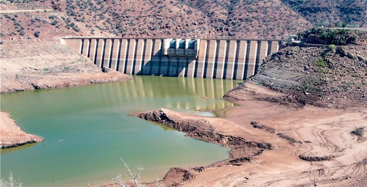 Situation des barrages : Un taux de remplissage  de 26,6%  au 17 août
