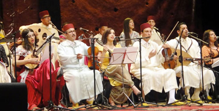 Singing concert of the Tarab Gharnati Ensemble in Rabat