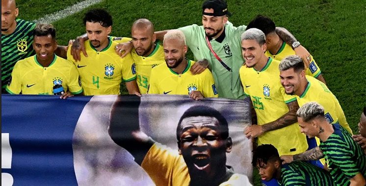 A un but de Pelé, Neymar dans les pas  du «Roi»