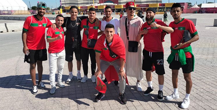 Les volontaires et les vainqueurs  du tournoi «Road to the World Cup»  au Qatar pour soutenir l’équipe nationale