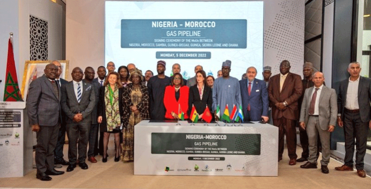 Signature à Rabat de cinq Mémorandums d'entente tripartites sur le Gazoduc Nigeria-Maroc