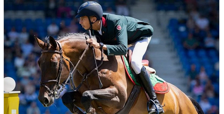 Jad Guerraoui wins the His Majesty King Mohammed VI Grand Prix