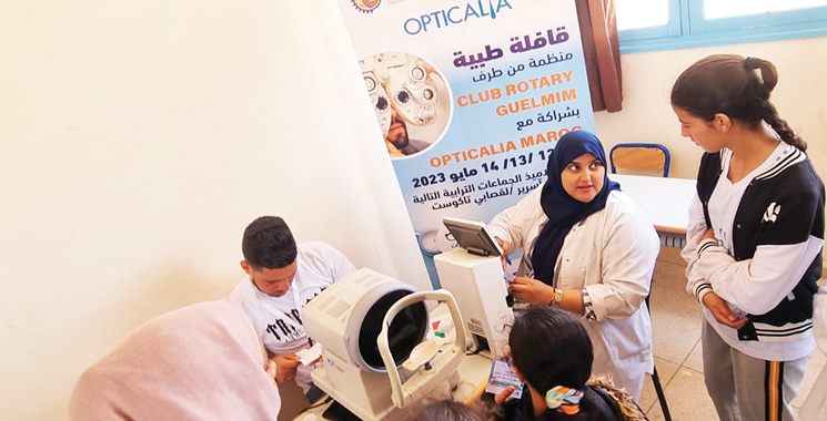 Campaña de Concientización sobre Salud Visual en Guelmim – Hoy Marruecos