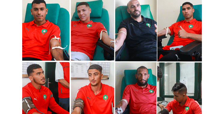 Les Lions De Latlas Font Don De Leur Sang à Agadir Aujourdhui Le Maroc