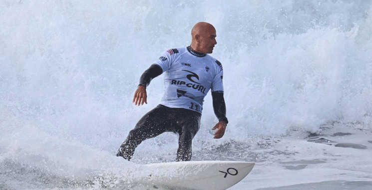 Legend Kelly Slater, largely absent from the 2024 Olympics – today Morocco