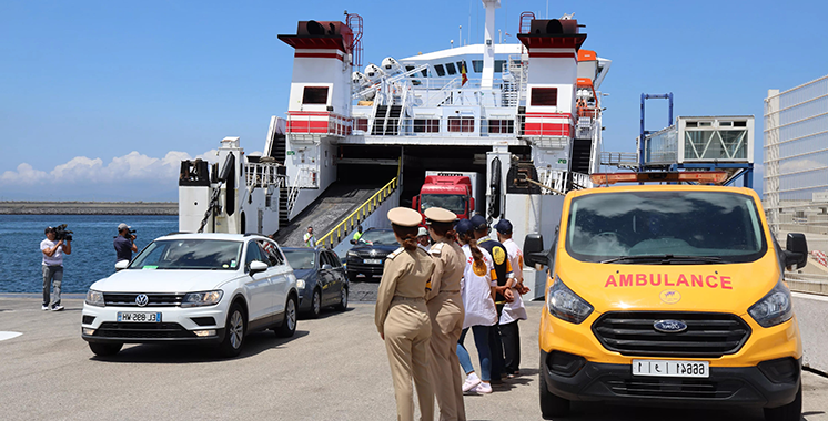 Marhaba 2025 : Renforcement de l’offre de transport maritime entre le Maroc et le sud de l’Europe