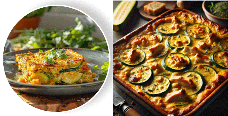 Curry-Courgettes: Un gratin réconfortant et épicé