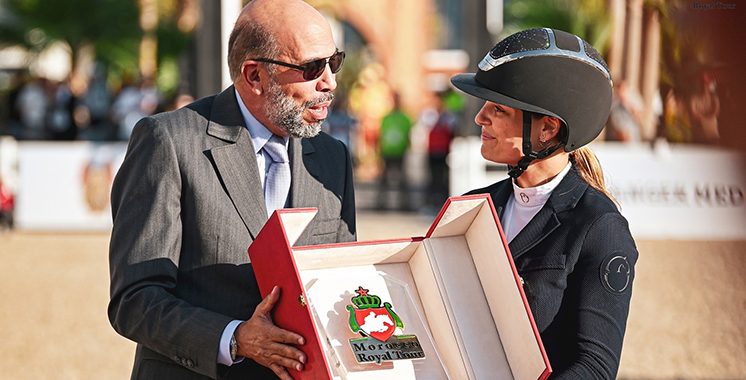 Grand Prix Coupe du monde, Prix SAR le Prince Héritier Moulay El Hassan : La cavalière Ines Joly remporte le titre