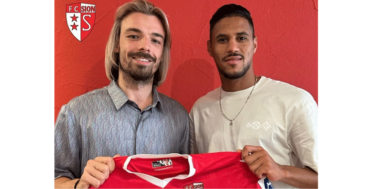 Mohcine Bouriga finalise son transfert au club suisse FC Sion