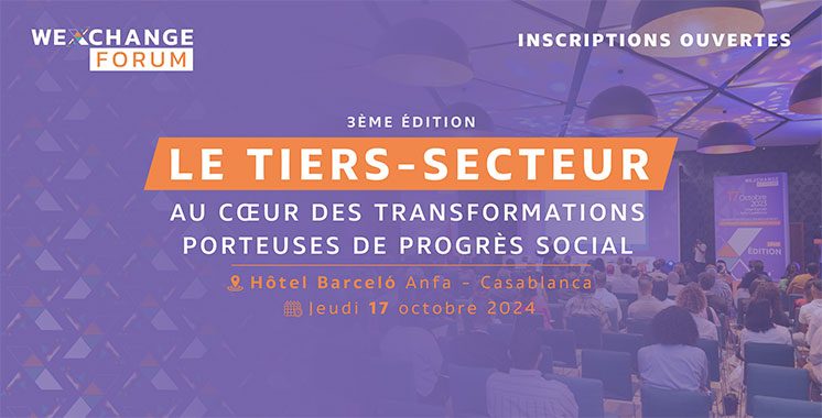 Organisé le 17 octobre à Casablanca : Le Forum WeXchange revient pour une 3ème édition