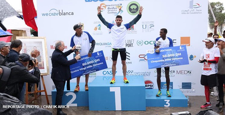 Les Marocains dominent le 15ème Marathon International de Casablanca