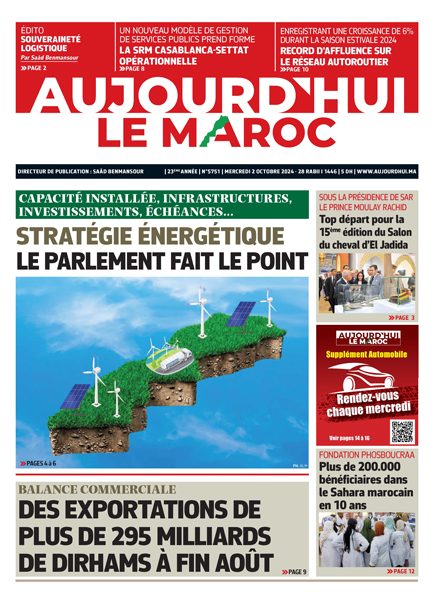 Journal électronique du Mercredi 2 Octobre 2024