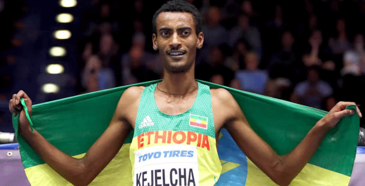 Semi-marathon L’Ethiopien Kejelcha bat le record du monde d’une seconde