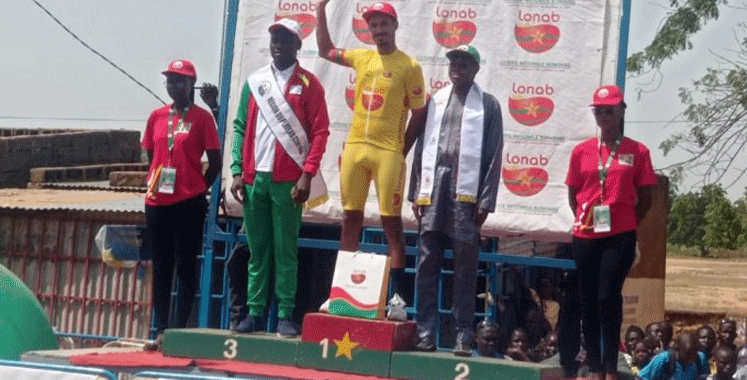 Tour du Faso : Cabooter Lance vainqueur de la 2è étape, le Maroc conserve le maillot jaune