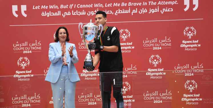 Coupe du Trône de futsal et Coupe feue SAR la Princesse Lalla Amina: Le Special Olympics Morocco célèbre les vainqueurs