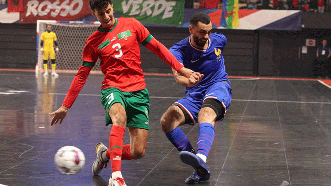 Futsal amical : Victoire historique pour la France contre le Maroc