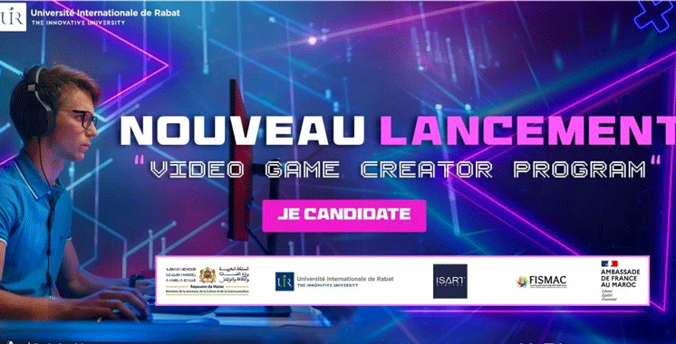 Ouverture des candidatures  au programme de formation  «Video Game Creator»