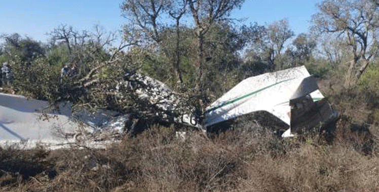 Crash d’un avion d’entrainement des Forces Royales Air à l’intérieur de la base aérienne de Benslimane