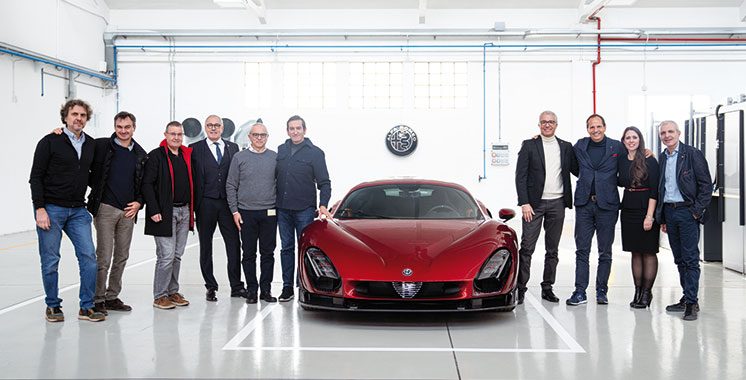 La première Alfa Romeo 33 Stradale sortie des ateliers de préparation