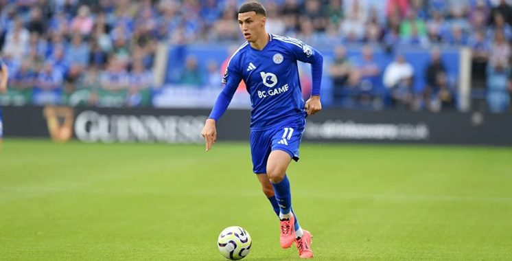 Bilal El Khannouss ouvre son compteur buts avec Leicester