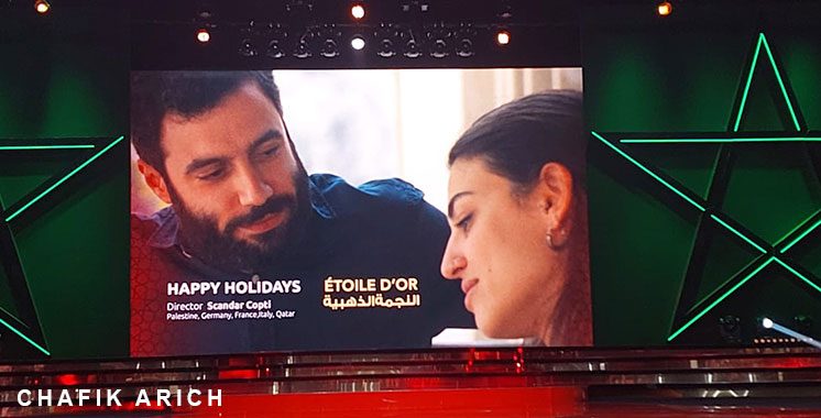 Festival international du film de Marrakech: Le film « Happy Holidays » du Palestinien Scandar Copti remporte l' »Étoile d’Or » de la 21ème édition