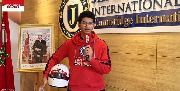 Vidéo.  Le jeune pilote Reda Benaidy commente l’exploit du Maroc à la MENA Nations Cup au Qatar du karting