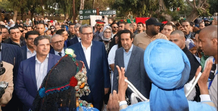 Nouvel An Amazigh 2975: M. Akhannouch visite le Salon de l’artisanat d’Agadir Ida-Outanane