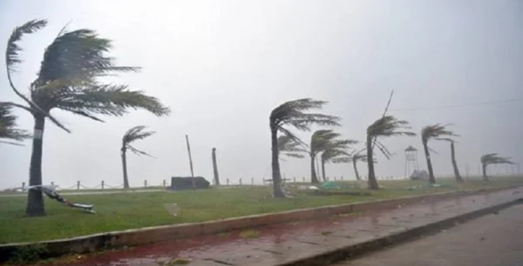 Alerte météo: Rafales de vent localement fortes avec chasse-poussières probables