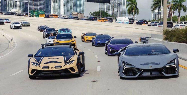 Lamborghini bat un nouveau record de ventes en 2024